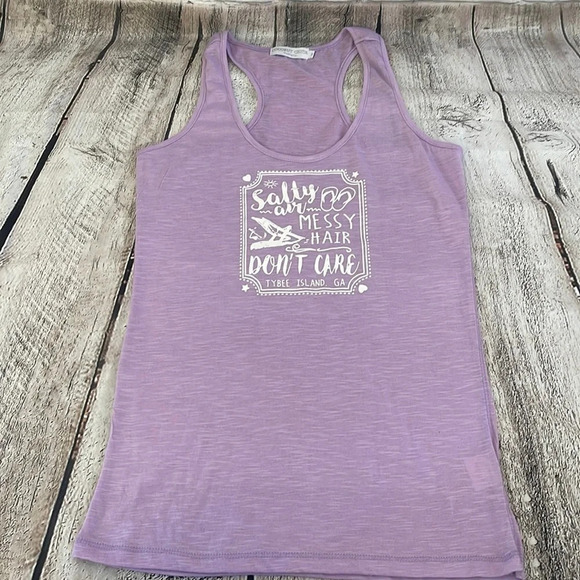 Tybee Island GA racerback tank top S - Picture 1 of 3